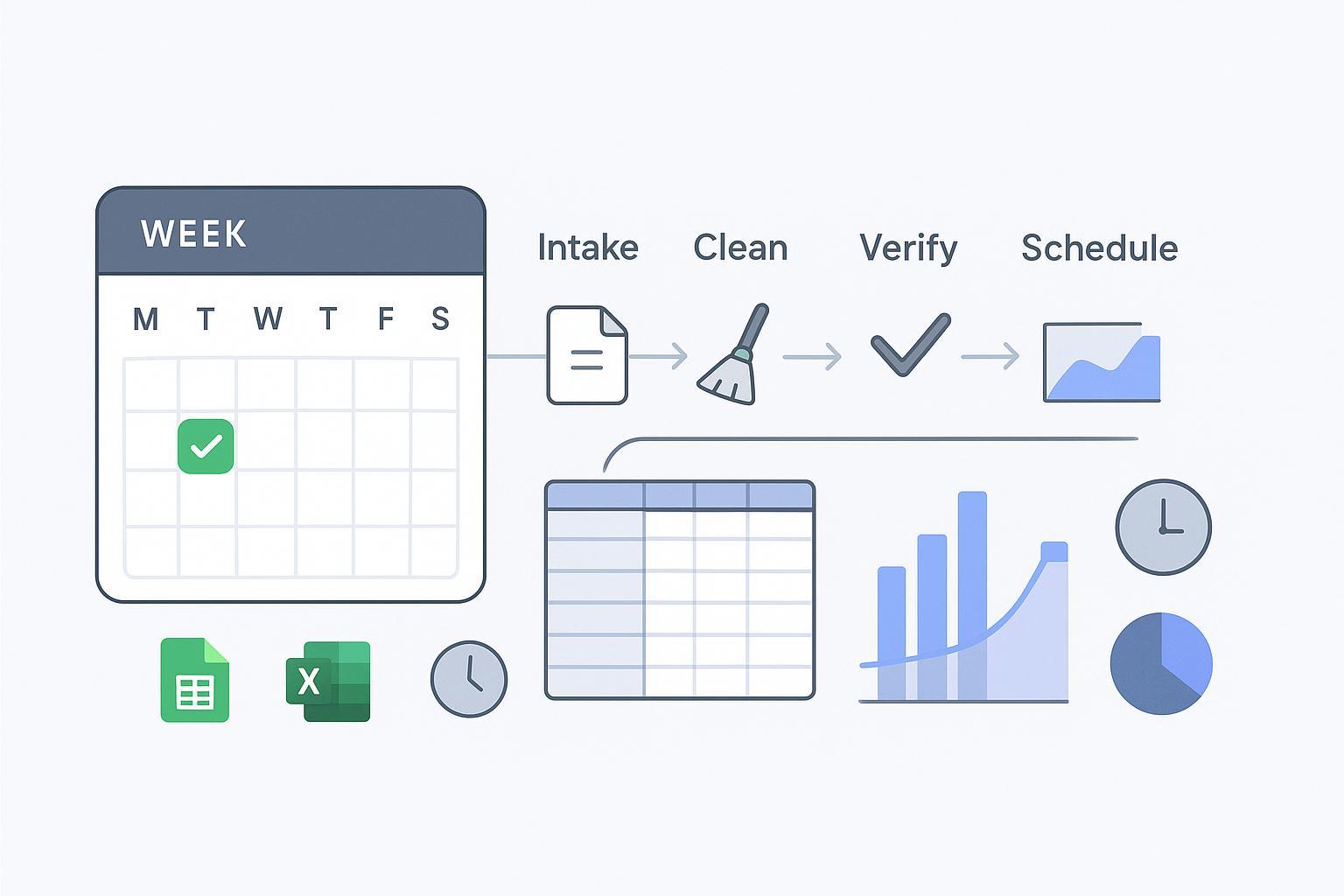 Weekly Data Cleaning Automation You Can Trust
