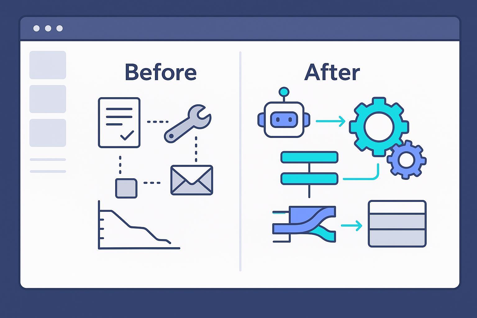 Rpa Workflow Example 12 Best RPA Workflow Diagrams for Before/After PowerPoint (2026)